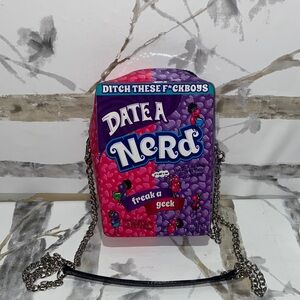 Dolls Kill Current Mood Date a Nerd Crossbody Bag